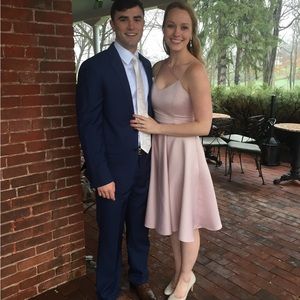 Knee length blush pink Dress